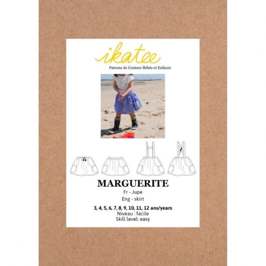 Ikatee Paper Sewing Pattern Kids Marguerite Skirt