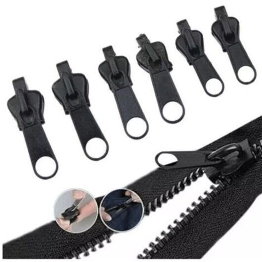 Instant Zip Slider Repair Kit, Fixed Zipper Removable Rescue Replacement Pack, Instant Zipper Set