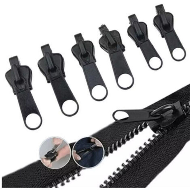Instant Zip Slider Repair Kit, Fixed Zipper Removable Rescue Replacement Pack, Instant Zipper Set