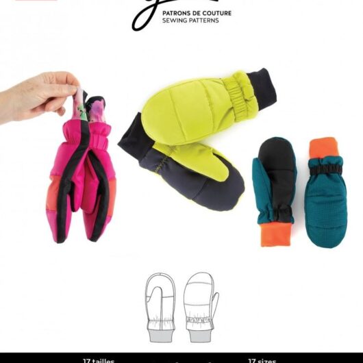 Jalie Paper Sewing Pattern 4343 Mimi Mittens