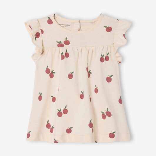 Jersey Knit Dress for Babies vanilla