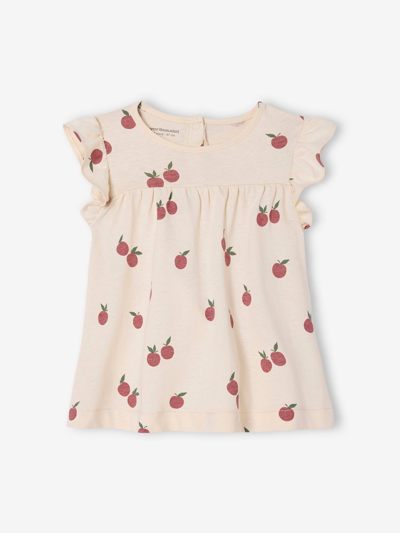Jersey Knit Dress for Babies vanilla