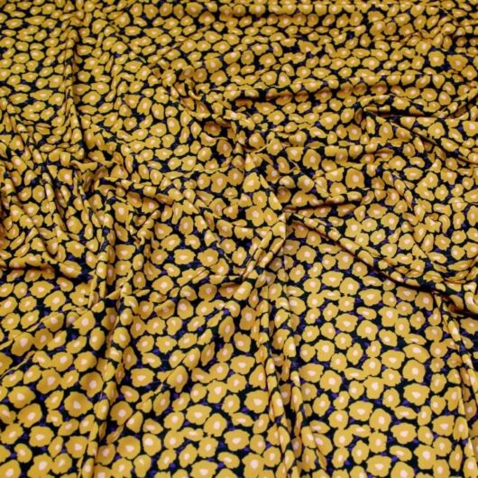 John Kaldor Portia ITY Silky Stretch Knit Fabric Mustard