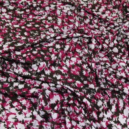 John Kaldor Portia ITY Silky Stretch Knit Fabric Pink & Brown