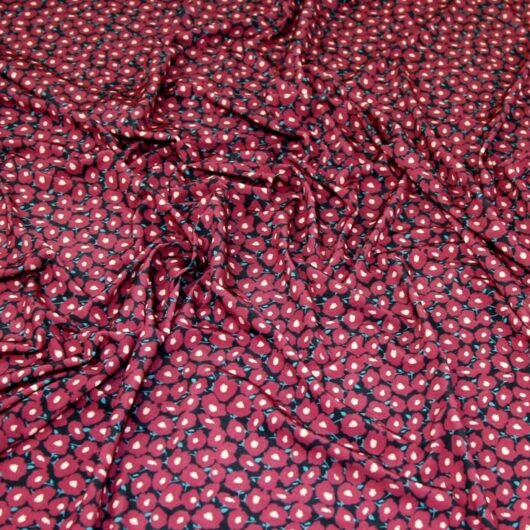 John Kaldor Portia ITY Silky Stretch Knit Fabric Plum
