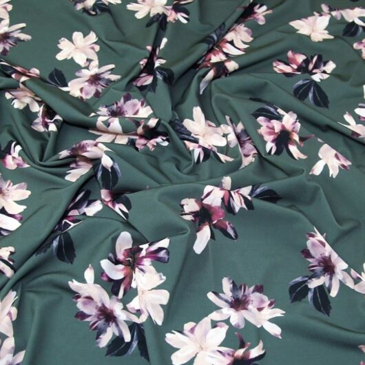 John Kaldor Portia ITY Silky Stretch Knit Fabric Sage Green