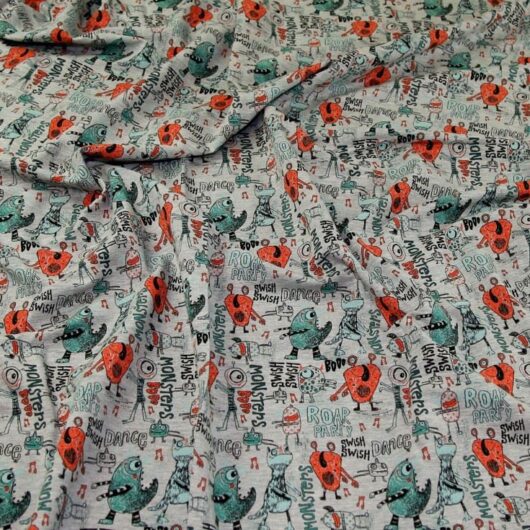 John Louden Loop Back French Terry Stretch Knit Fabric Grey