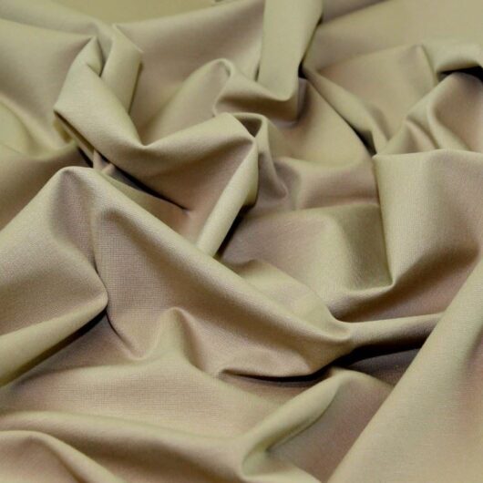 John Louden Stable Ponte Roma Double Stretch Knit Fabric Sand