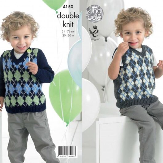 King Cole Comfort Knitting Pattern 4150