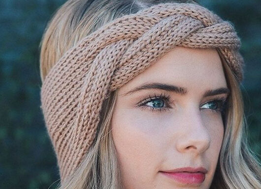 Knitted Ear Warmer Headband - 5 Colours