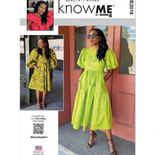 Know Me Paper Sewing Pattern 2016