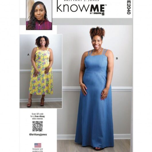 Know Me Paper Sewing Pattern 2040