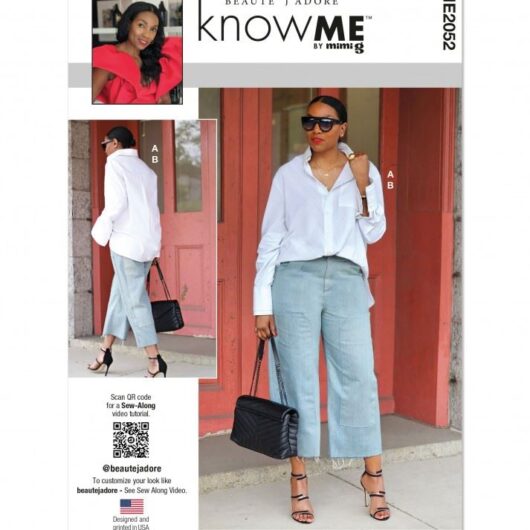 Know Me Paper Sewing Pattern 2052