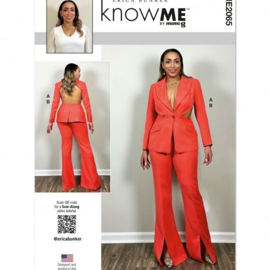 Know Me Paper Sewing Pattern 2065
