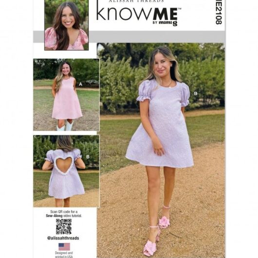 Know Me Paper Sewing Pattern 2108