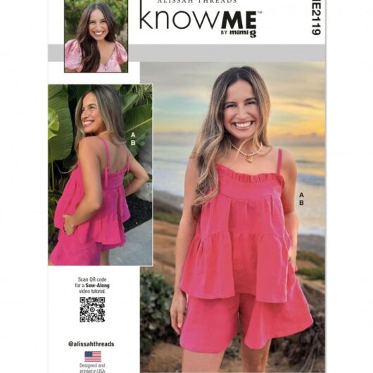 Know Me Paper Sewing Pattern 2119