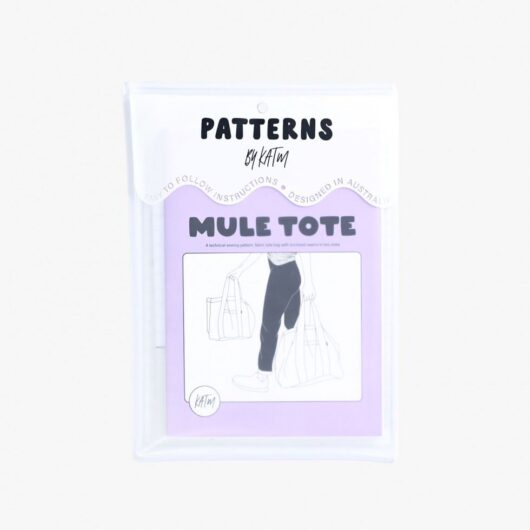 Kylie And The Machine Paper Sewing Pattern Mule Tote