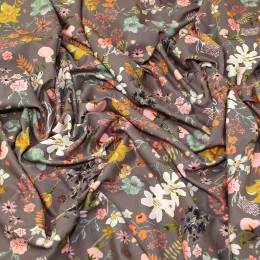Lady McElroy Polyester Jersey Stretch Knit Fabric Multi