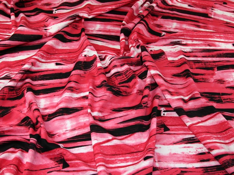 Lady McElroy Scuba Stretch Knit Fabric Fuschia
