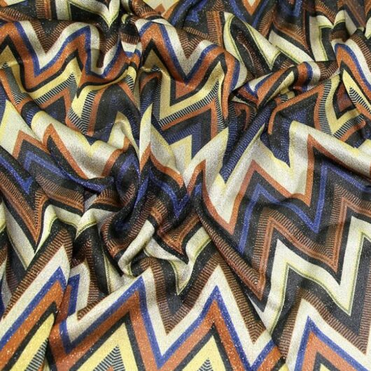 Lady McElroy Slub Sweater Knit Stretch Fabric Multicoloured