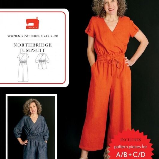 Liesl + Co Paper Sewing Pattern Northbridge Jumpsuit