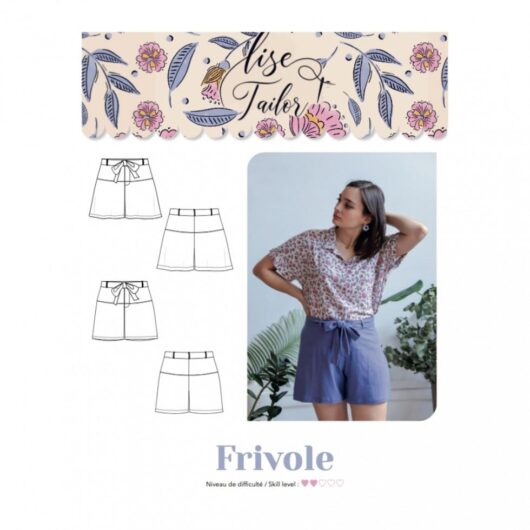 Lise Tailor Paper Sewing Pattern Frivole Shorts