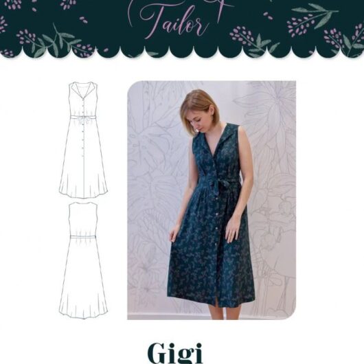 Lise Tailor Paper Sewing Pattern Gigi Dress