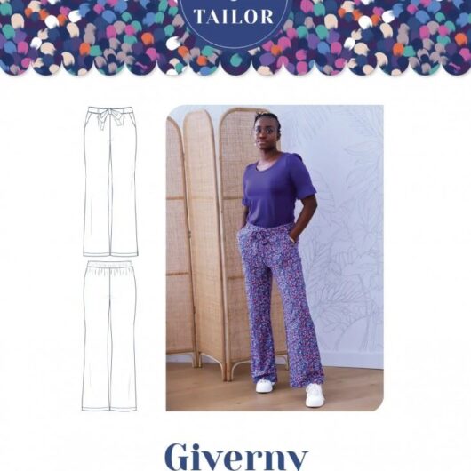 Lise Tailor Paper Sewing Pattern Giverny Pants