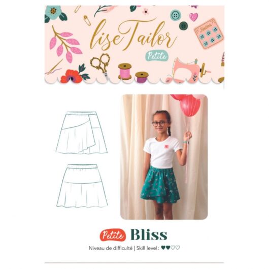 Lise Tailor Paper Sewing Pattern Kids Bliss Skirt