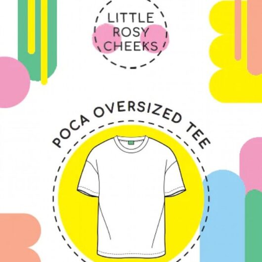 Little Rosy Cheeks Paper Sewing Pattern Pocca Tee