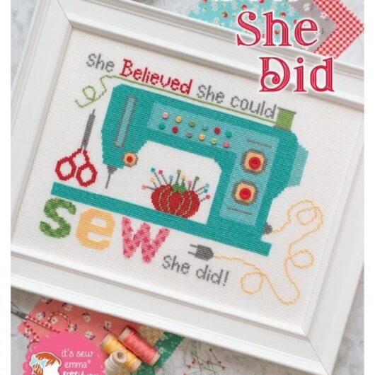 Lori Holt Cross Stitch Pattern Sew She Did