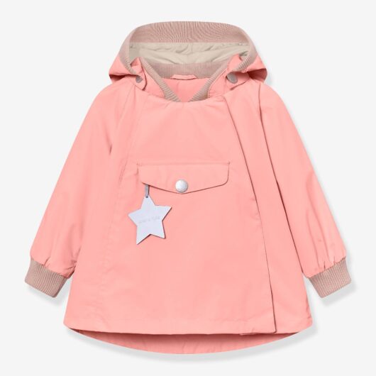 MATWAI Mid-Season Jacket for Baby Girls, MINI A TURE dusky pink