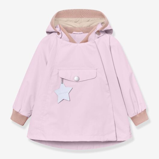 MATWAI Mid-Season Jacket for Baby Girls, MINI A TURE lilac