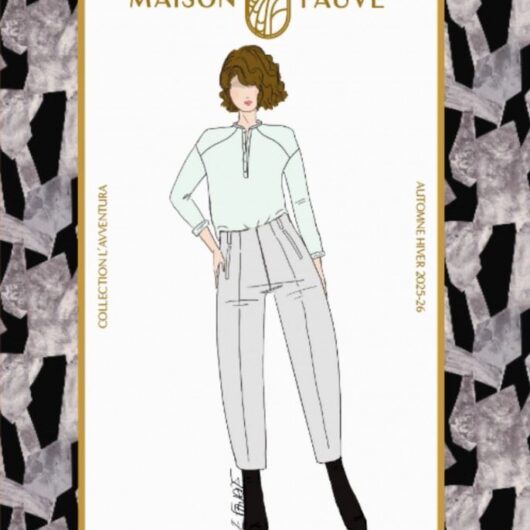 Maison Fauve Paper Sewing Pattern Andrea Trousers