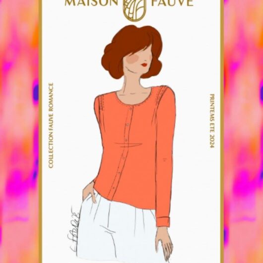 Maison Fauve Paper Sewing Pattern Bellini Blouse