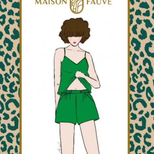 Maison Fauve Paper Sewing Pattern Blush Songe Pyjamas