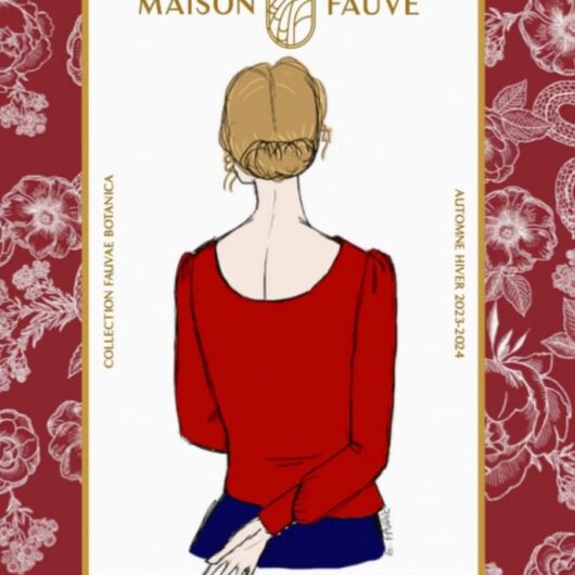 Maison Fauve Paper Sewing Pattern Cicadella Blouse