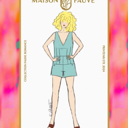 Maison Fauve Paper Sewing Pattern Cosmopolitan Playsuit