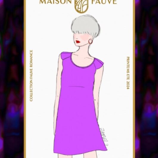 Maison Fauve Paper Sewing Pattern Daiquiri Dress & Blouse