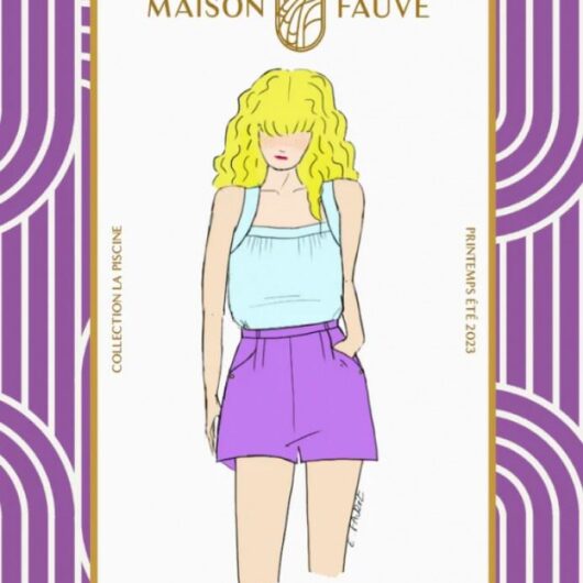 Maison Fauve Paper Sewing Pattern Grand Bain Shorts