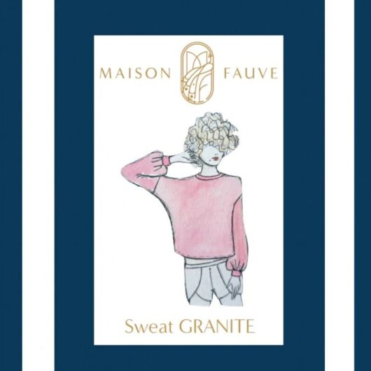 Maison Fauve Paper Sewing Pattern Granite Sweater