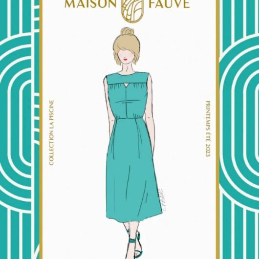 Maison Fauve Paper Sewing Pattern Haut Vol Dress