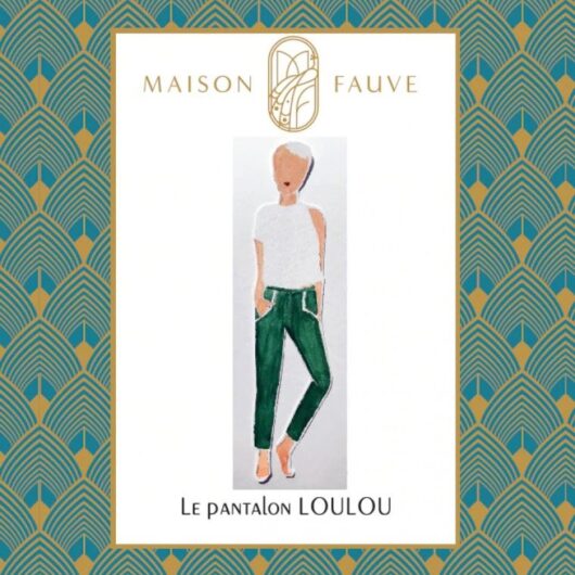 Maison Fauve Paper Sewing Pattern Loulou Cigarette Pants