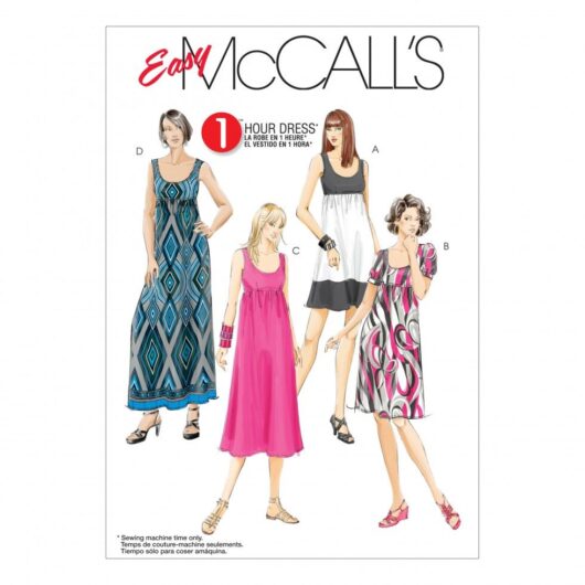 McCalls Paper Sewing Pattern 5893