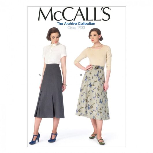 McCalls Paper Sewing Pattern 6993