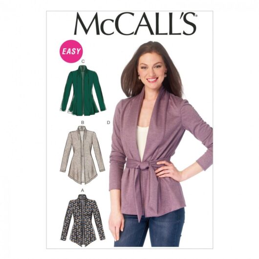 McCalls Paper Sewing Pattern 6996