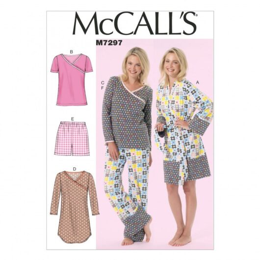 McCalls Paper Sewing Pattern 7297