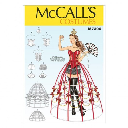 McCalls Paper Sewing Pattern 7306