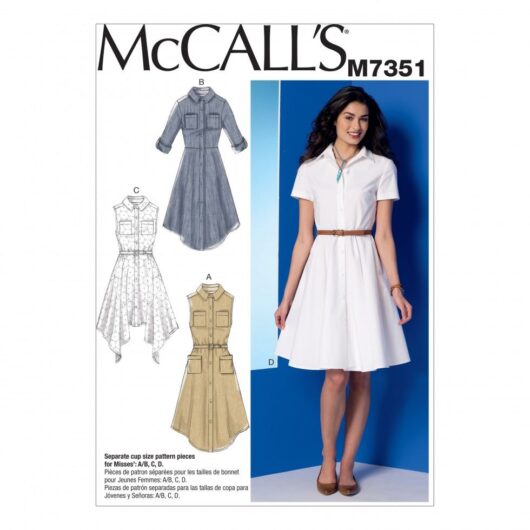 McCalls Paper Sewing Pattern 7351