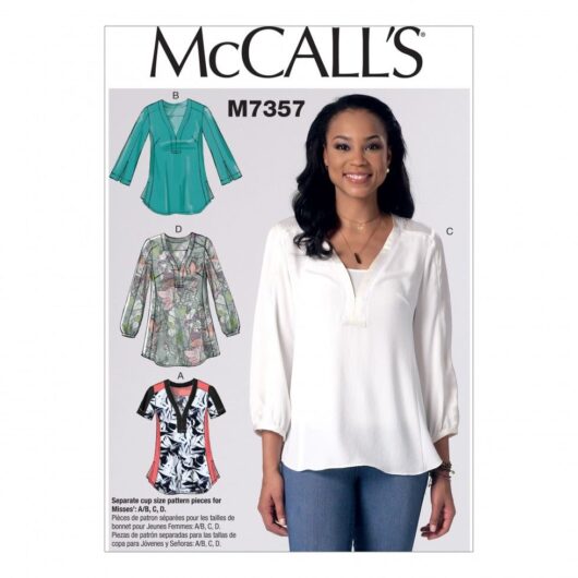 McCalls Paper Sewing Pattern 7357